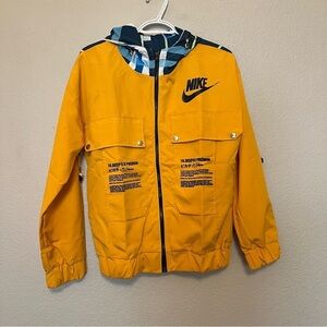 Nike 10 Deep X Pokemon Pikachu Trainer Yellow Windbreaker Jacket Medium